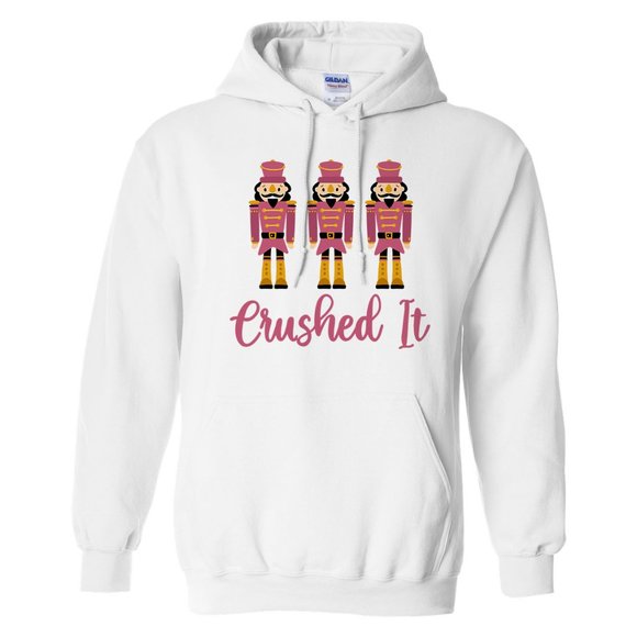Gildan Other - Nutcracker White hoodie Crushed it!